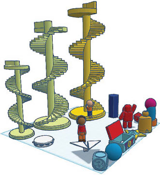 Figura 8: Boceto sobre instalación artística infantil, (2025).