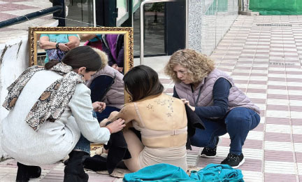 Figura 3: Ana Ifigenia. Estrellas de mi piel. 2024. Alcaudete, Jaén.