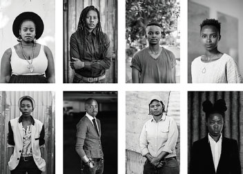 Figura 2: Zanele Muholi. Faces and Phases. 2016-18. Impresiones en gelatina de plata.