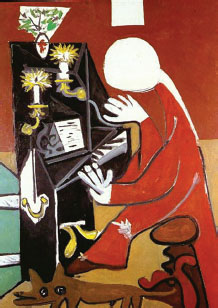 Figura 11: P. Picasso, El piano, 1957.