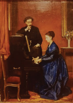 Figura 1: D. de Valdivieso, Luna de miel, 1868.