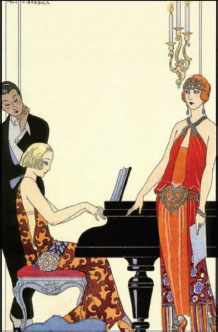 Figura 9: G. Barbier, Conjuro, 1922.