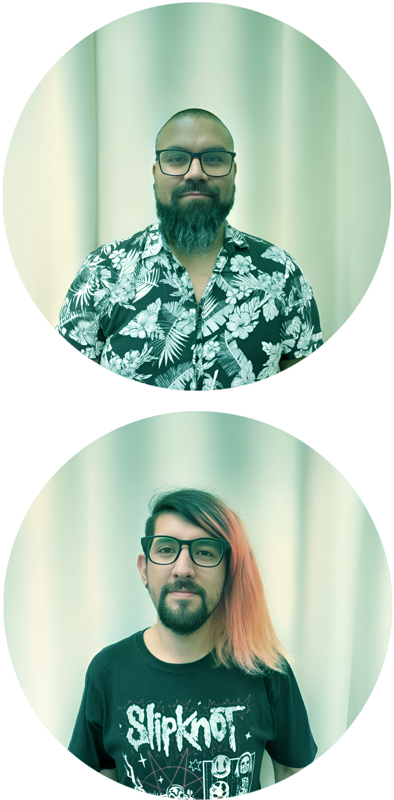 Cristóbal Vallejo y Camilo Arredondo portrait
